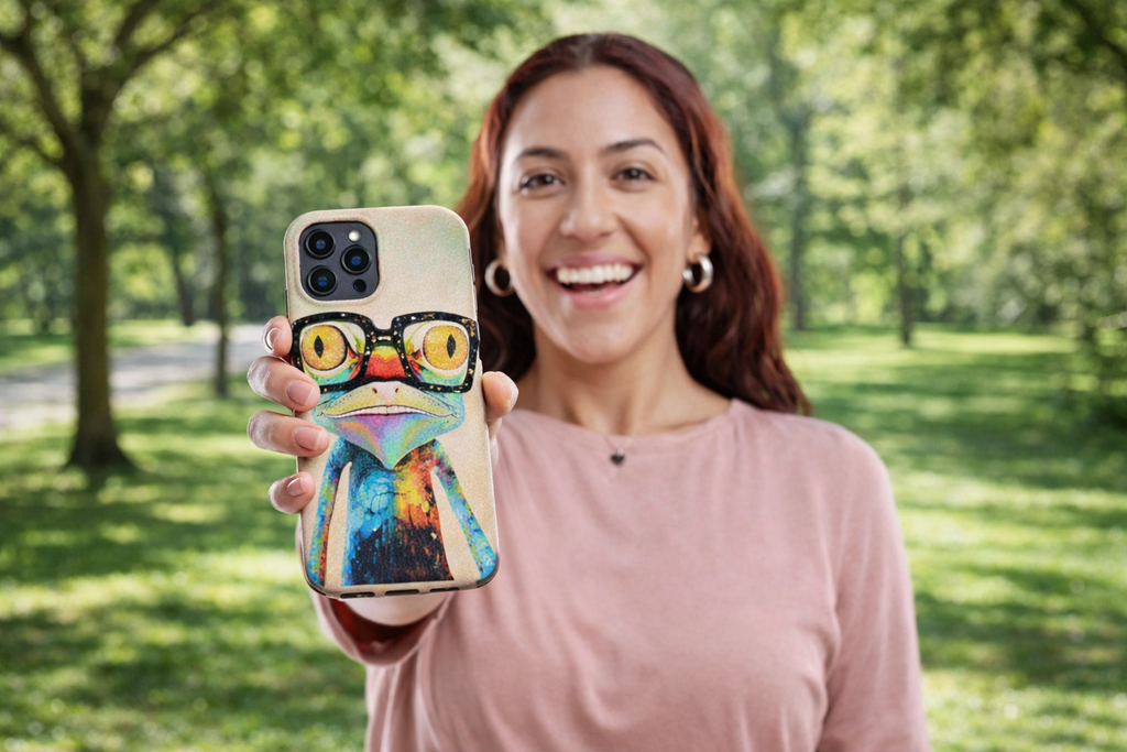 Wild Vision Chameleon Case 🌿 | Biodegradable Eco Protection