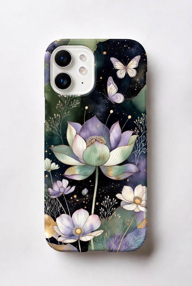 Celestial Lotus Bloom Phone Case