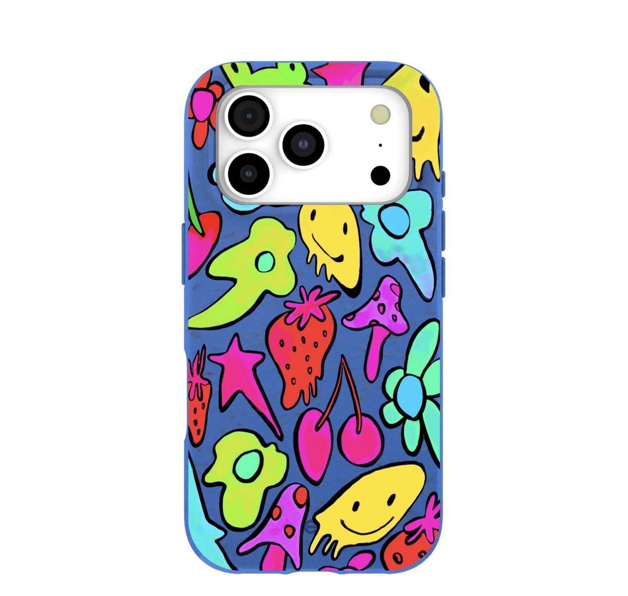 Neon Pop Biodegradable iPhone Case – Bold Art, Eco Protection