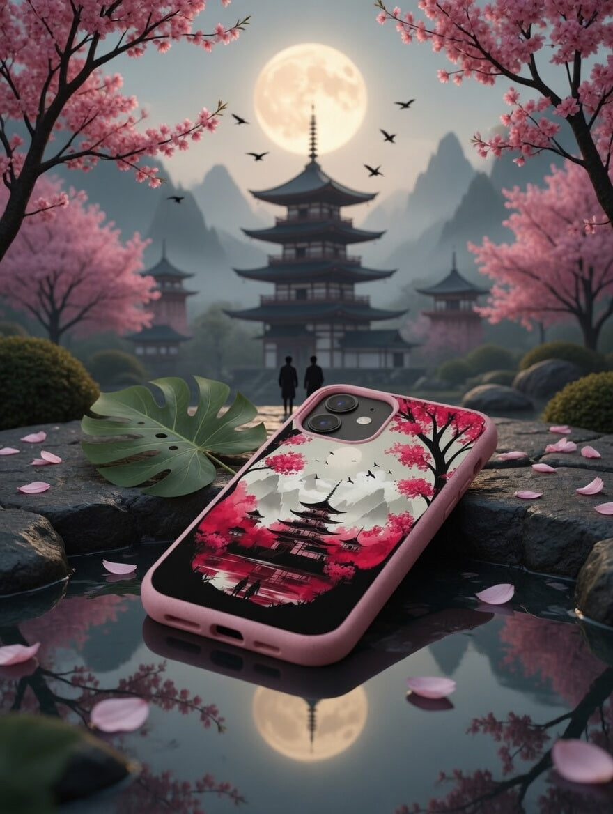 Sakura Eco Case – Biodegradable Serenity Design