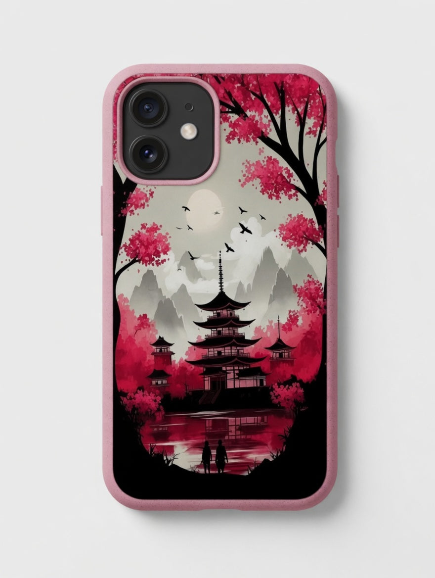 Sakura Eco Case – Biodegradable Serenity Design