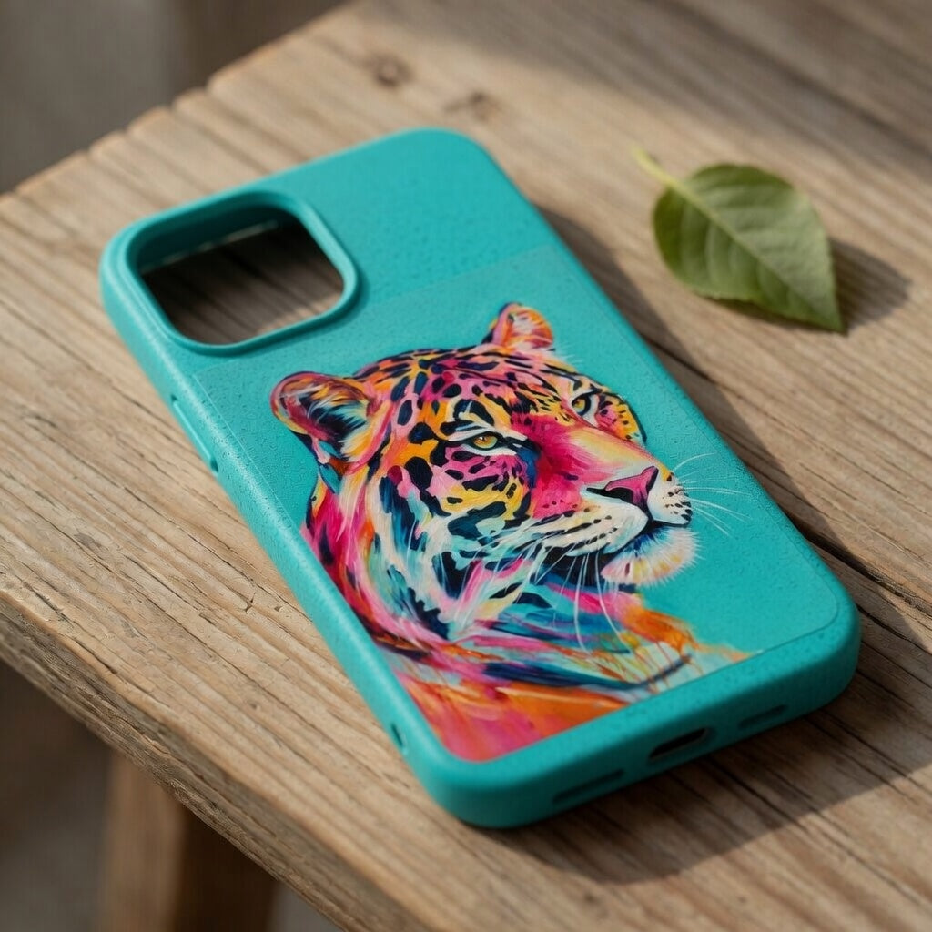 Leopard Eco Case – Biodegradable Phone case Protection