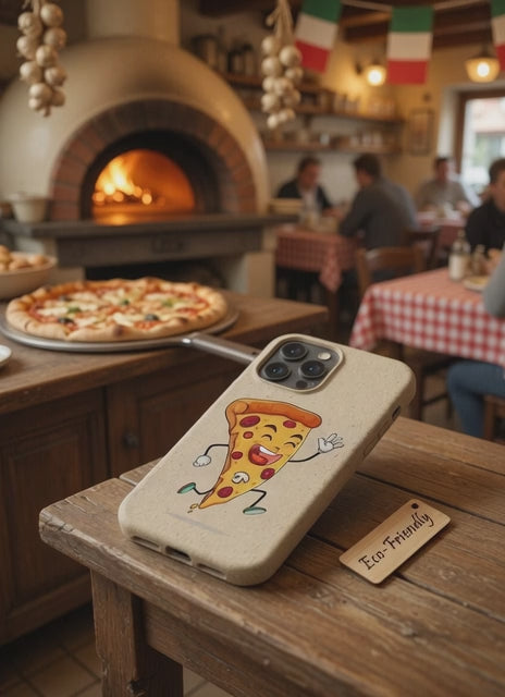 Pizza Eco Case – Biodegradable & Fun Protection