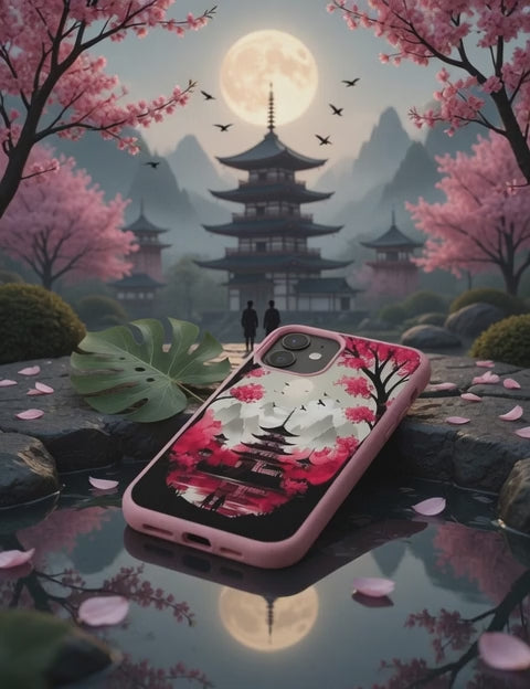 Sakura Eco Case – Biodegradable Serenity Design